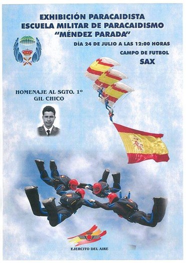 HOMENAJE AL SARGENTO 1º GIL CHICO HOMENAJE DESDE EL CIELO EN SAX