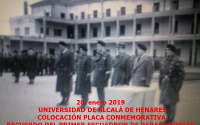 28 de enero 2019 – Acto en la Universidad Alcalá de Henares